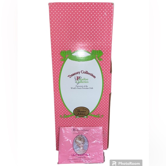 Treasury Collection “Cinderella” Porcelain Doll - Picture 1 of 6